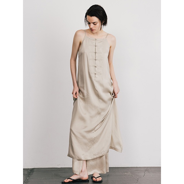 CREDONA / ɥ CUPRO MANDARIN DRESS