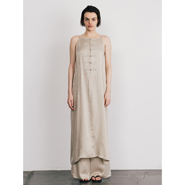 CREDONA / ɥ CUPRO MANDARIN DRESS