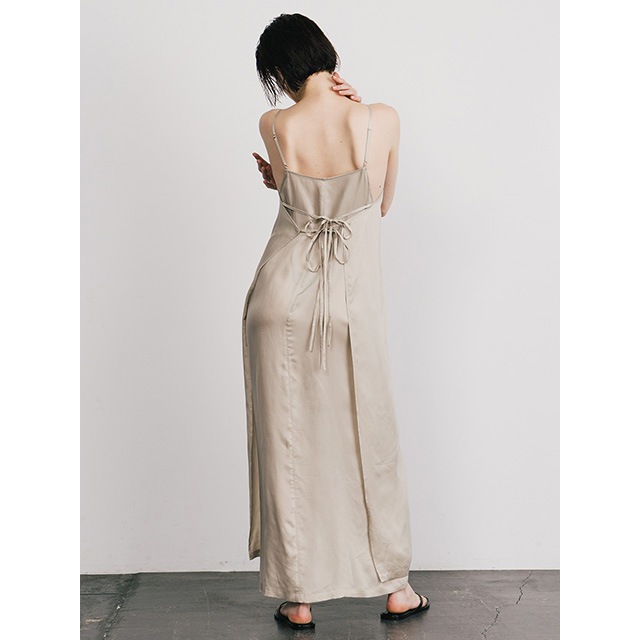 CREDONA / ɥ CUPRO MANDARIN DRESS