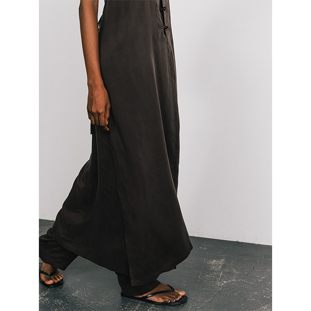 CREDONA / ɥ CUPRO MANDARIN DRESS