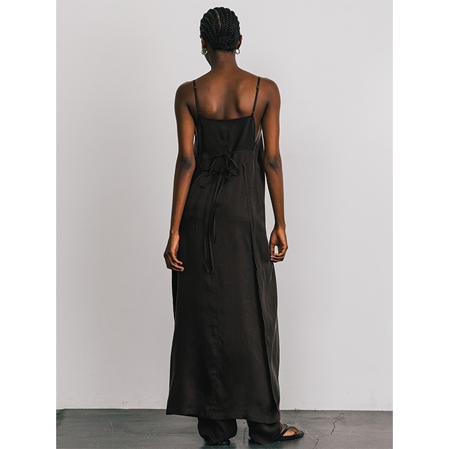 CREDONA / ɥ CUPRO MANDARIN DRESS