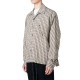 NAME. �͡���  RAYON PLAID OPEN COLLAR SHIRT