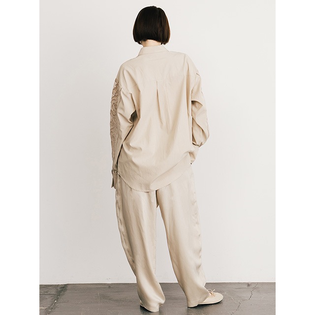 CREDONA / ɥ CUPRO EASY PANTS