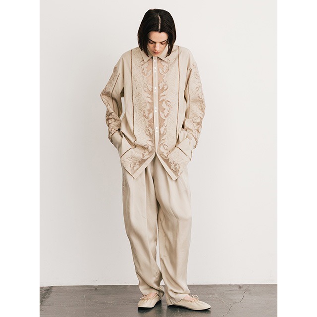 CREDONA / ɥ CUPRO EASY PANTS