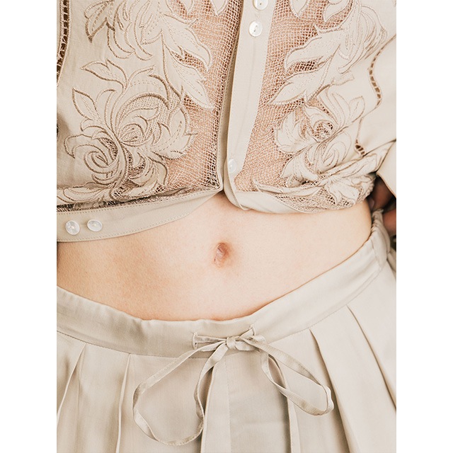 CREDONA / ɥ CUPRO EASY PANTS