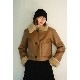 CLANE / ����� VEGAN LEATHER BOA SHORT JACKET
