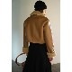 CLANE / ����� VEGAN LEATHER BOA SHORT JACKET