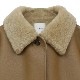 CLANE / ����� VEGAN LEATHER BOA SHORT JACKET