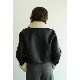 CLANE / ����� VEGAN LEATHER BOA SHORT JACKET