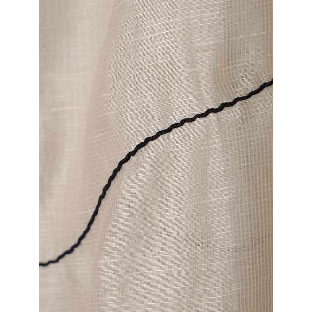 CREDONA / ɥ SKETCH EMBROIDERY MESH SKIRT