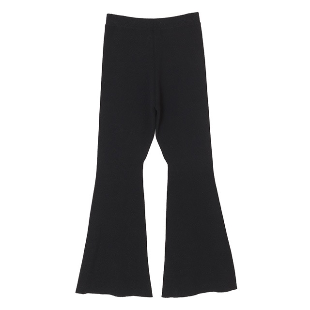 CLANE / クラネ BASIC KNIT FLARE PANTS｜アーストライブ 