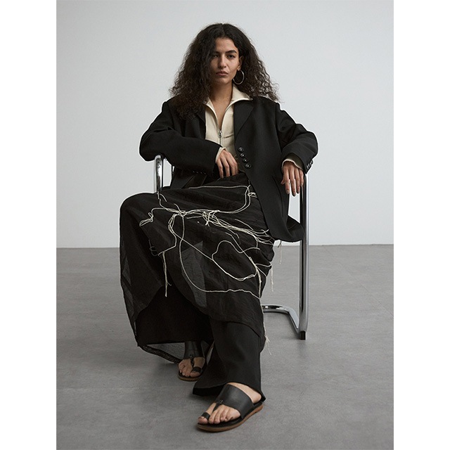 CREDONA / ����ɥ� SKETCH EMBROIDERY MESH SKIRT