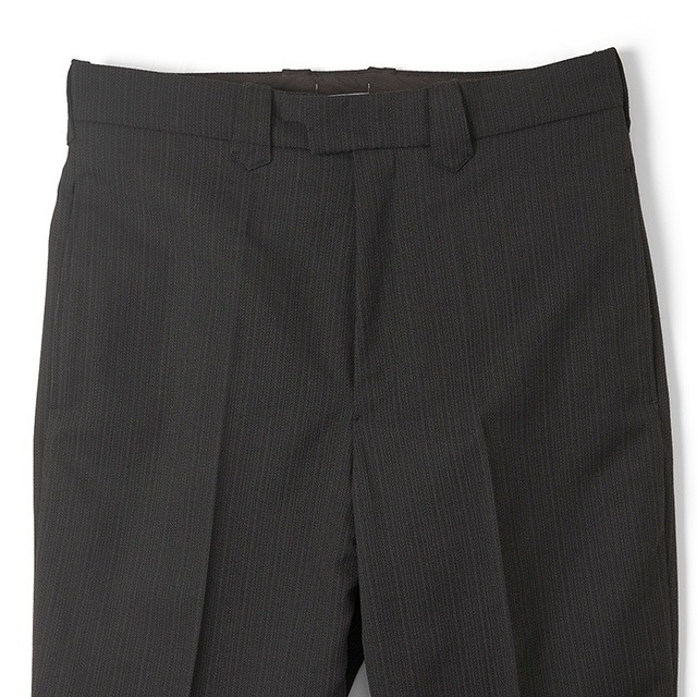 Name. / WOOL STRIPE WESTERN FLARE 35SLACKS