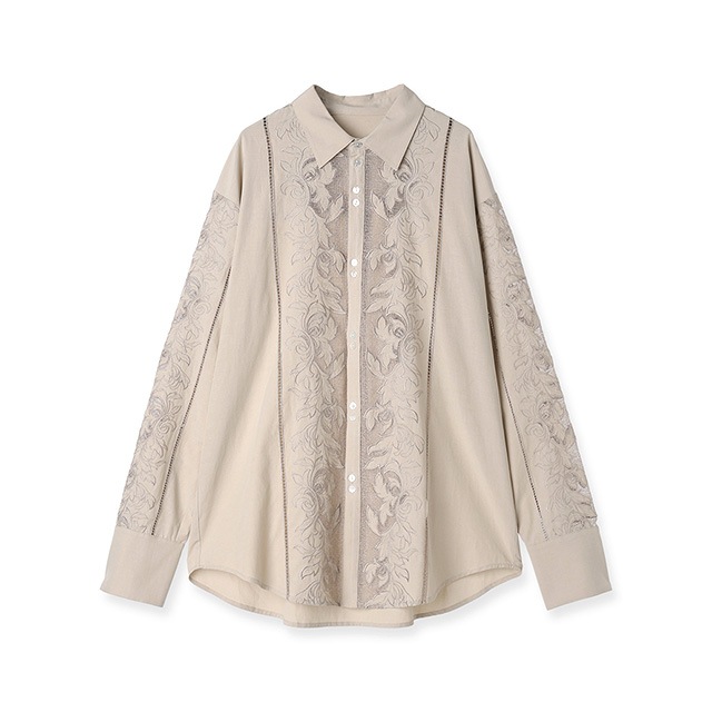 CREDONA / ɥ EMBROIDERY SHIRTS