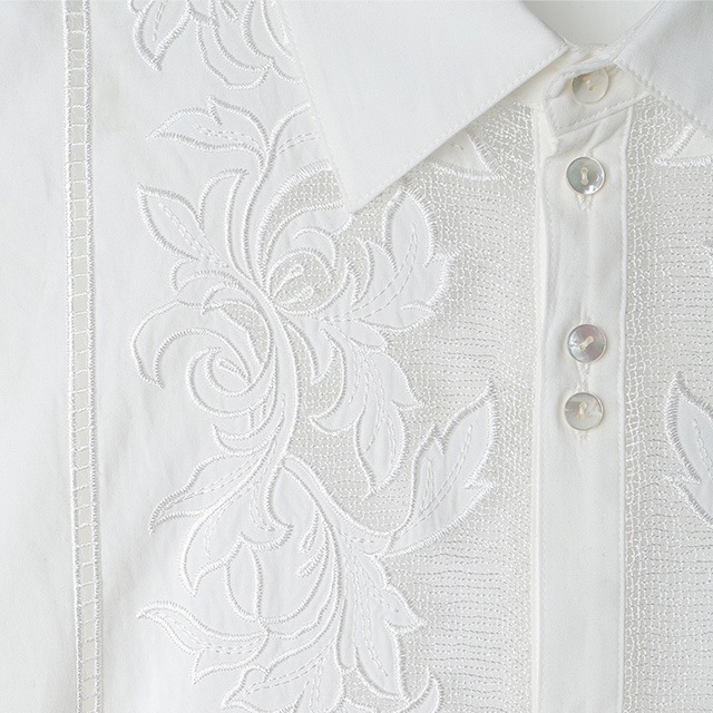 CREDONA / ɥ EMBROIDERY SHIRTS
