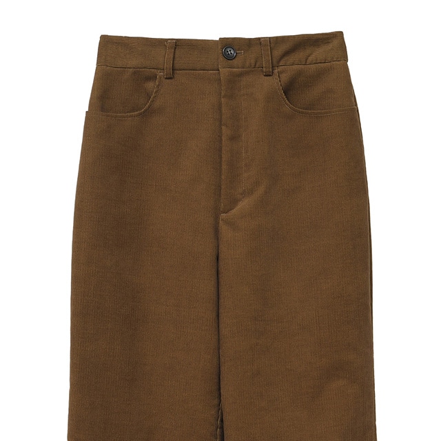 CLANE / クラネ CHAMBRAY CORDUROY J/W STRAIGHT PANTS｜アース