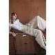 CLANE / ����� CORSET DESIGN WIDE PANTS