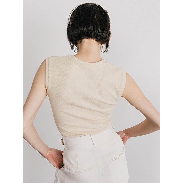 CREDONA / ɥ SLEEVE LESS SLEEPING HENLY SHIRT