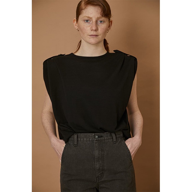 RIM.ARK / ��ॢ����  Shoulder lifting knit tops