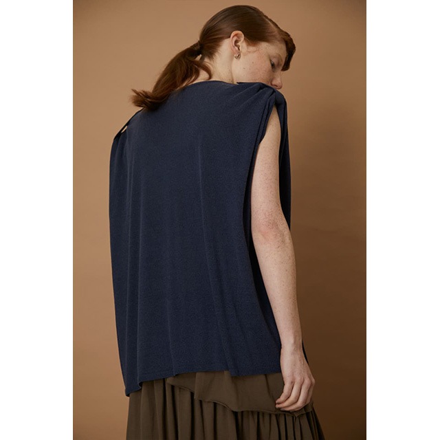 RIM.ARK / ��ॢ����  Shoulder lifting knit tops