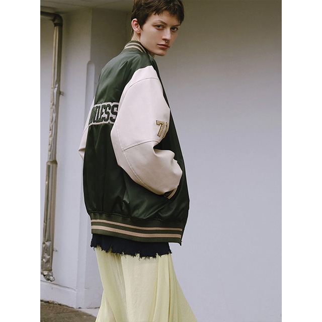 NOUNLESS / �ʥ���쥹 NYLON STADIUM JUMPER