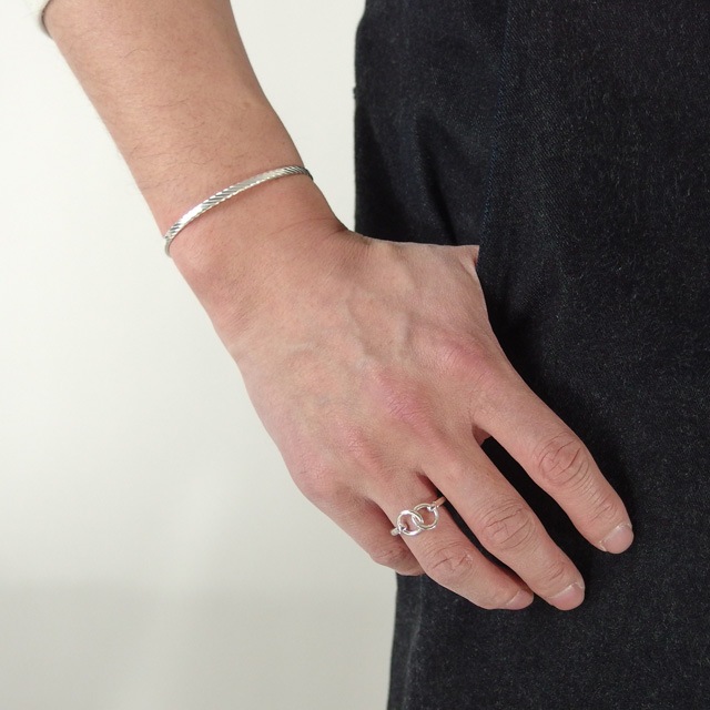 ����ѥ������֥����� Unity Double Ring - Silver