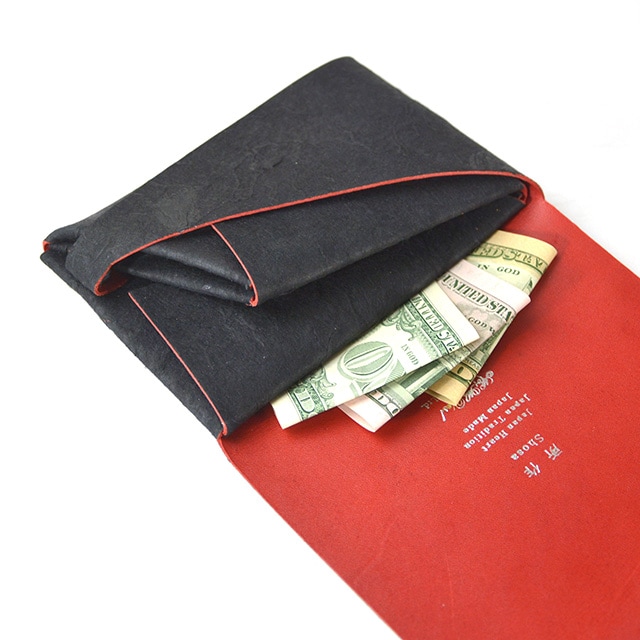 所作 shosa 赤提灯 レザー ショート ウォレット｜アーストライブ