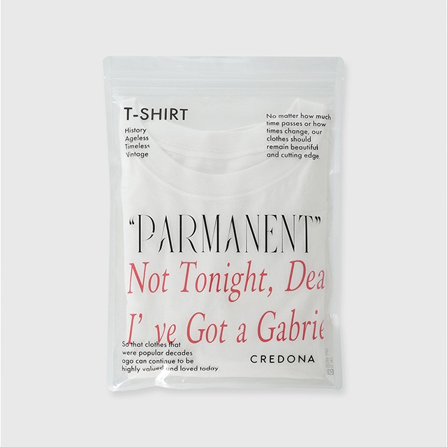 CREDONA / ɥ PARMANENT TEE