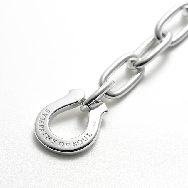����ѥ������֥����� Thick Horseshoe Toggle Bracelet Long Link
