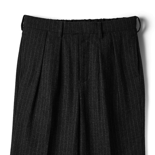 Name. / STRIPE 2TUCK 35SLACKS