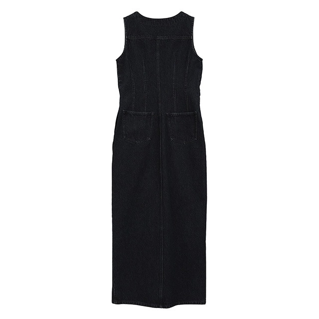 CLANE / ����� SLEEVELESS LADY DENIM ONEPIECE