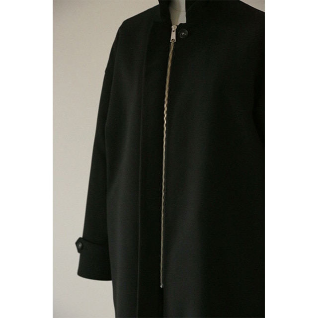 RIM.ARK High stand collar fur CT ブラック RIM.ARK（リムアーク）の「Double breasted stole down CT