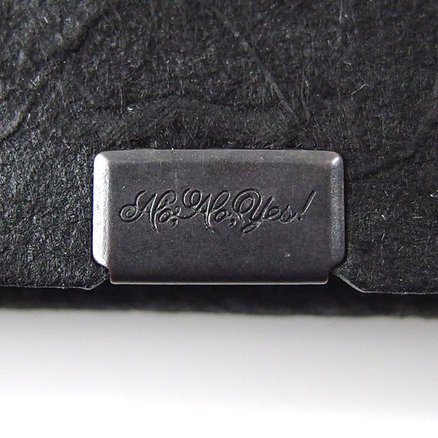 所作 shosa 黒和紙 レザー ロング ウォレット｜アーストライブ