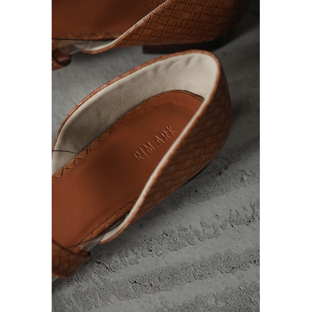 RIM.ARK / ��ॢ���� Low heel clear pumps