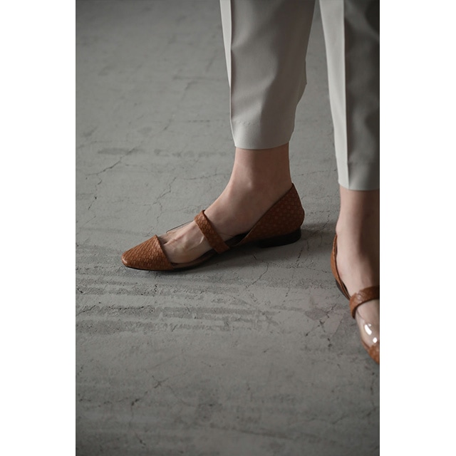 RIM.ARK / ��ॢ���� Low heel clear pumps