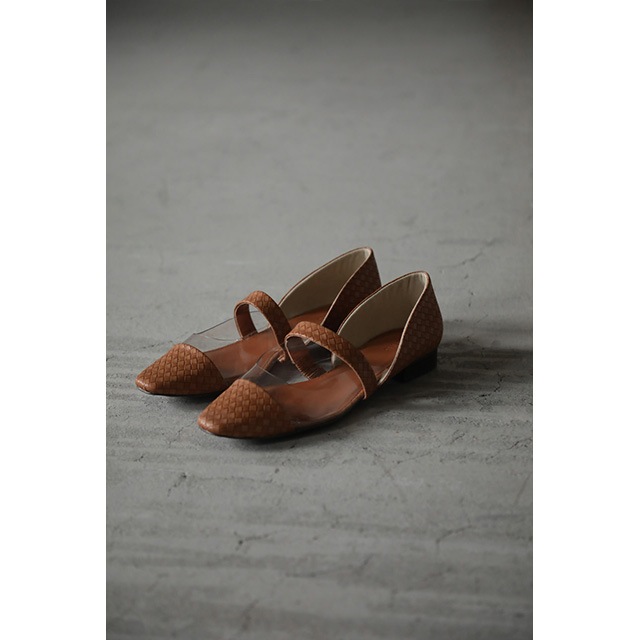 RIM.ARK / ��ॢ���� Low heel clear pumps
