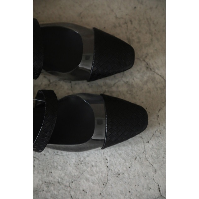 RIM.ARK / ��ॢ���� Low heel clear pumps