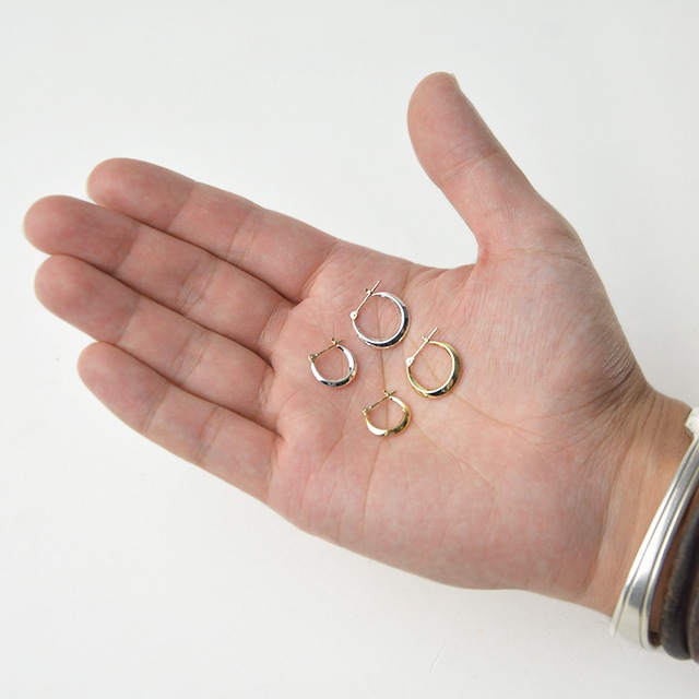 ����ѥ������֥����� Moon Hoop Pierce S K18YG