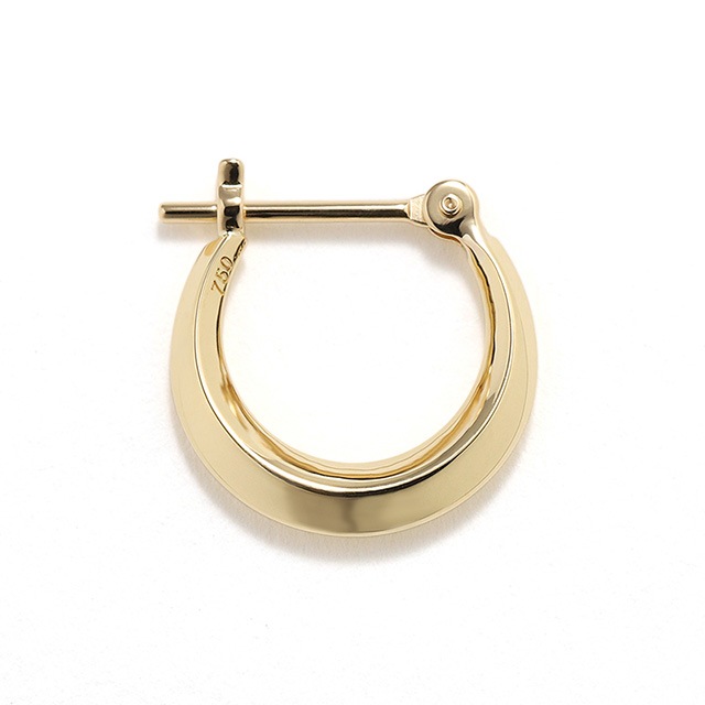 ����ѥ������֥����� Moon Hoop Pierce S K18YG