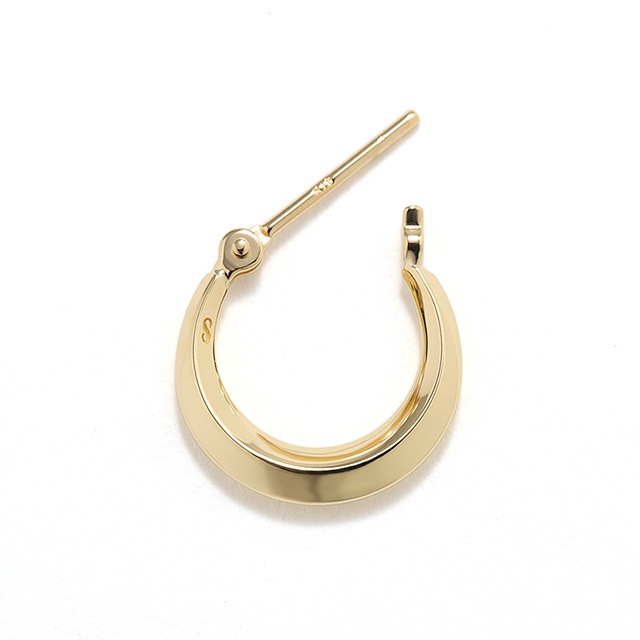 ����ѥ������֥����� Moon Hoop Pierce S K18YG