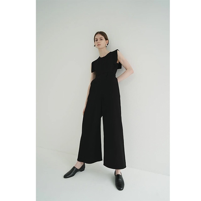 CLANE / ����� SQUARE SLEEVE DENIM ALL IN ONE