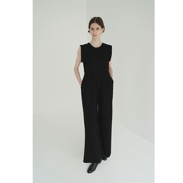 CLANE / ����� SQUARE SLEEVE DENIM ALL IN ONE