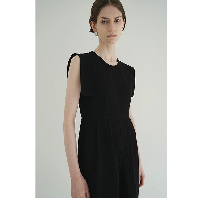 CLANE / ����� SQUARE SLEEVE DENIM ALL IN ONE