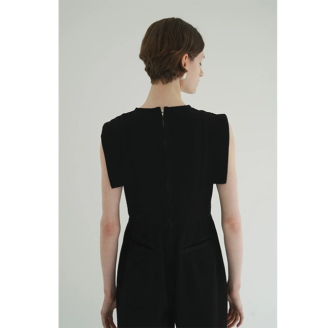CLANE / ����� SQUARE SLEEVE DENIM ALL IN ONE
