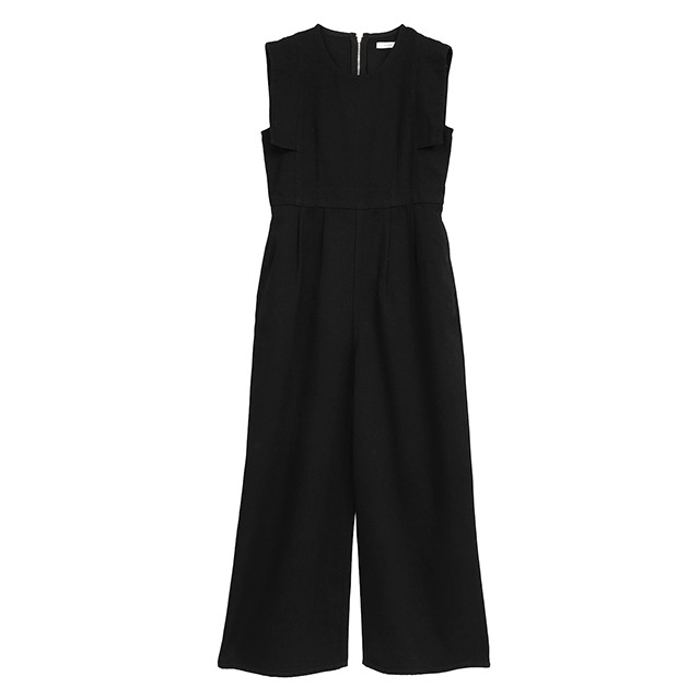 CLANE / ����� SQUARE SLEEVE DENIM ALL IN ONE