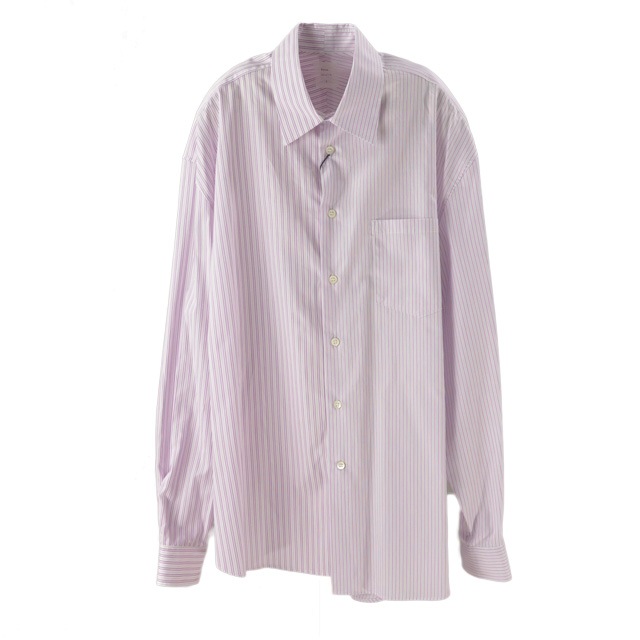 NAME. �͡���  ASYMMETRIC STRIPED SHIRT