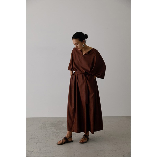 RIM.ARK / ��ॢ���� Wide silhouette maxi OP