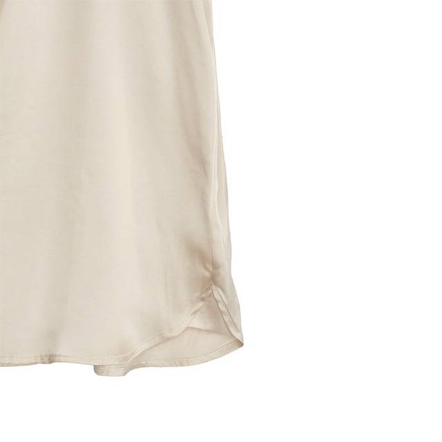 NOUNLESS / �ʥ���쥹 LUXURY SATIN SAILOR BLOUSE