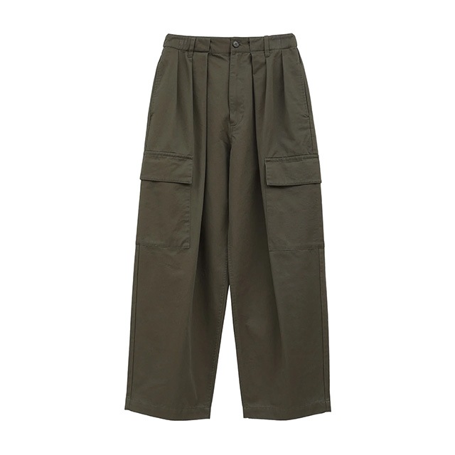 CLANE / ����� WIDE TUCK WORK PANTS