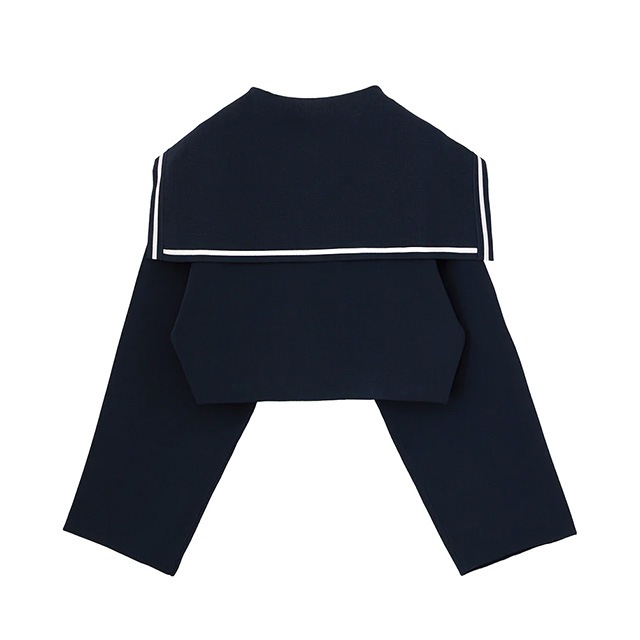NOUNLESS / �ʥ���쥹 SHORT SAILOR KNIT JACKET